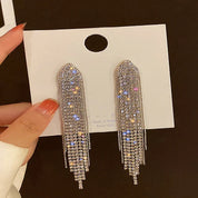 Sovict Chain Tassel Earrings