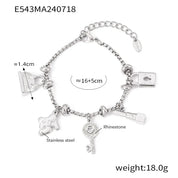 Sovict Gold Charm Bracelet