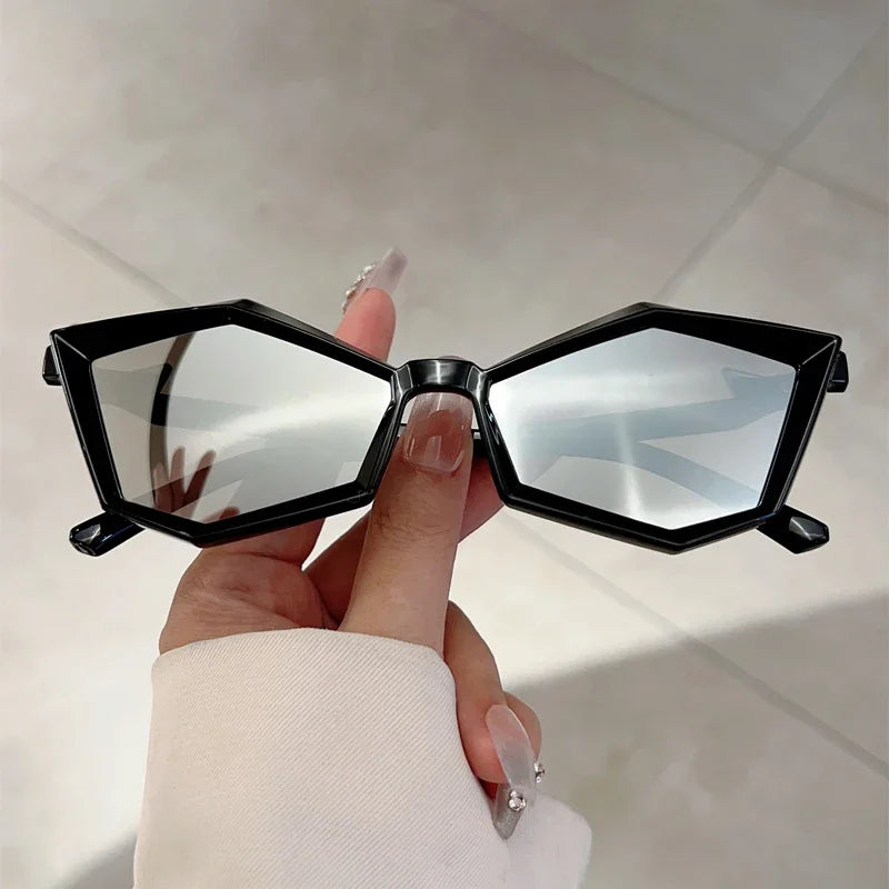 Zovict Mirage Irregular Sunglasses by Zovict