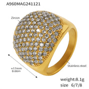 Sovict Turquoise CZ Band