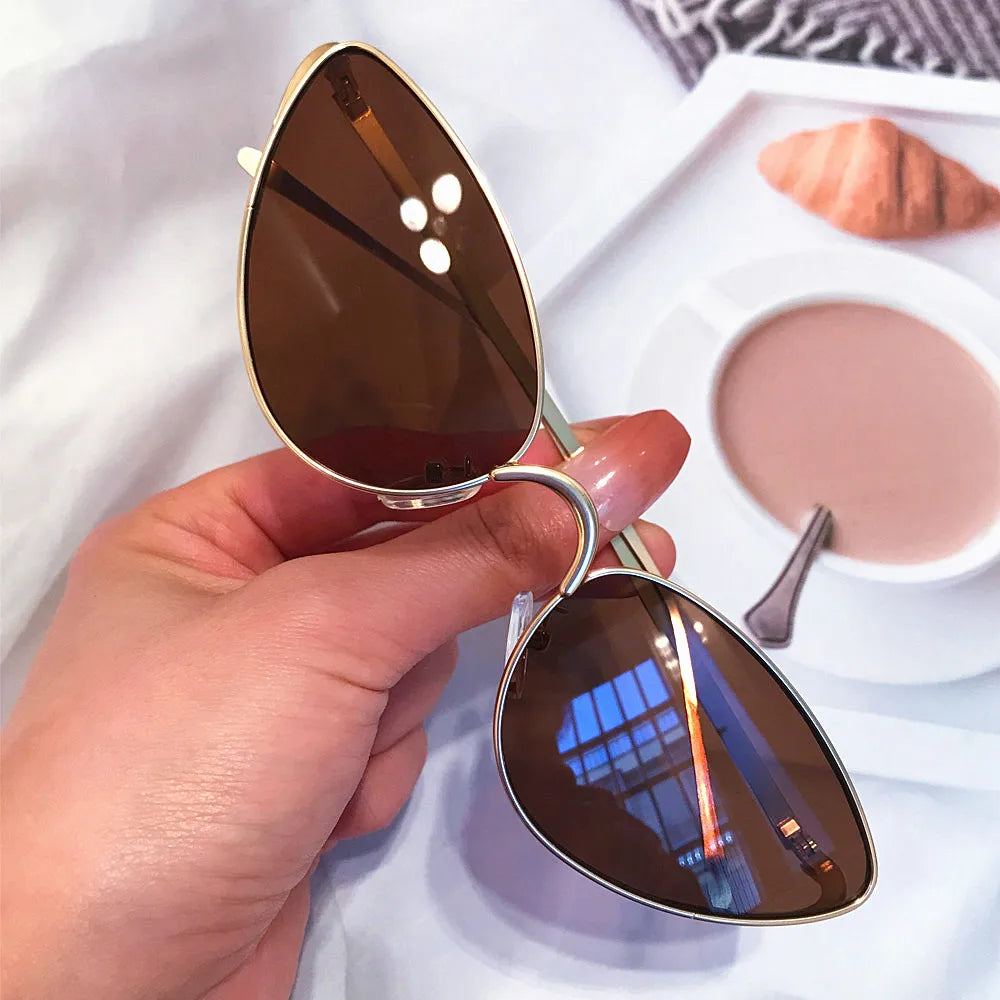 Zovict Triangle Cat Eye Sunglasses by Zovict