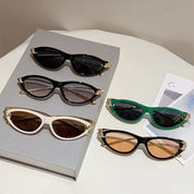 Zovict Beige Cat Eye Sunglasses by Zovict