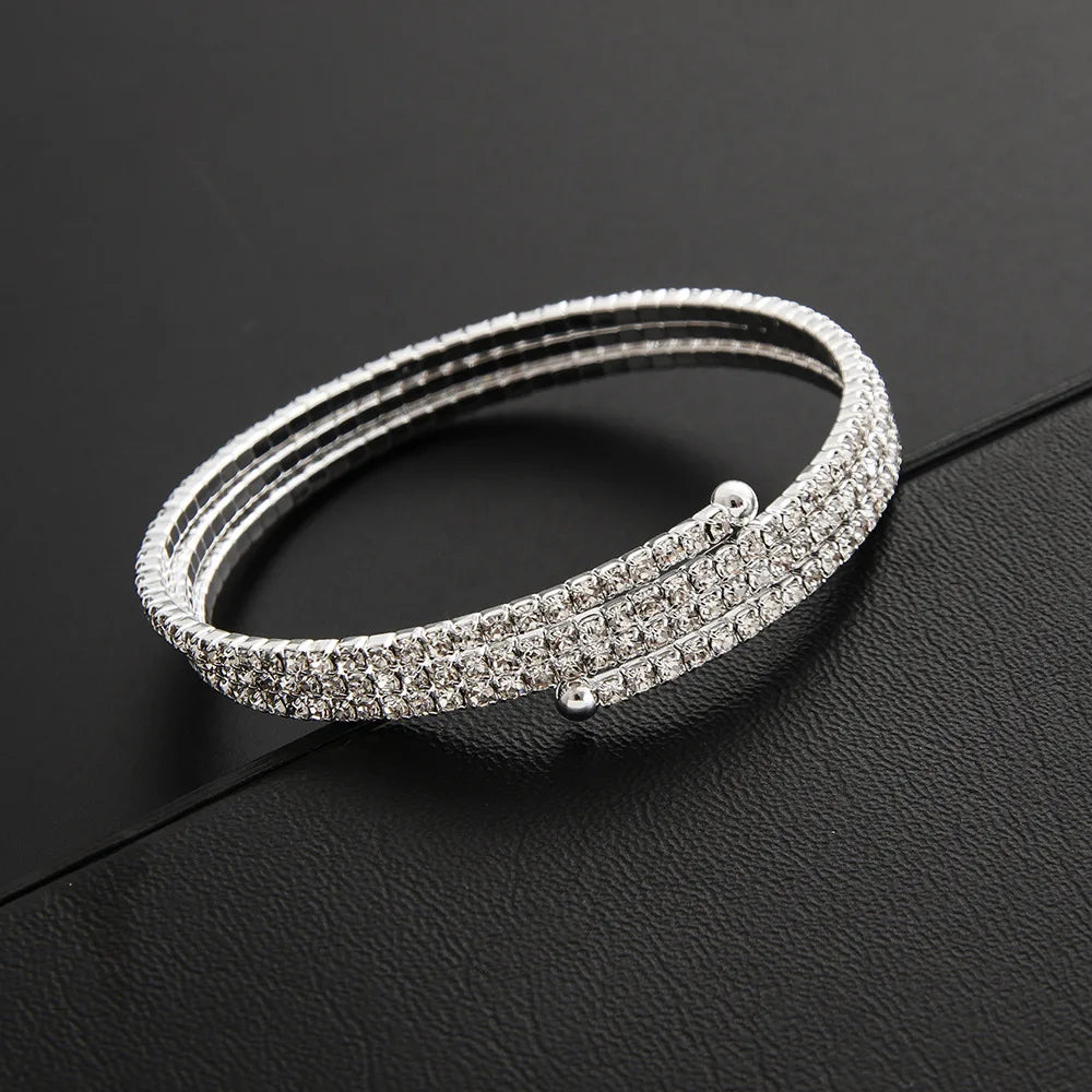 Sovict Elastic Zircon Bracelet