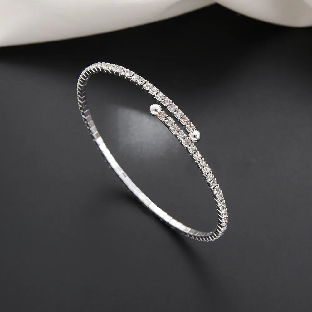 Sovict Elastic Zircon Bracelet