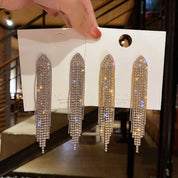 Sovict Chain Tassel Earrings