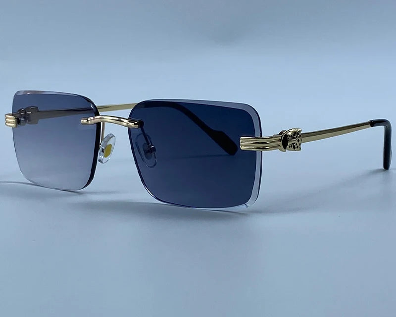 Zovict Prism Rimless Sunglasses by Zovict