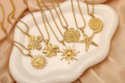 Sovict Coastal Charm Pendant Necklace