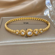 Sovict Zircon Bead Bracelet