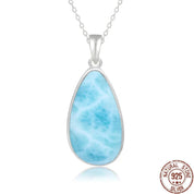Sovict Larimar Oval Pendant