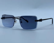 Zovict Prism Rimless Sunglasses by Zovict