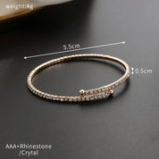Sovict Elastic Zircon Bracelet