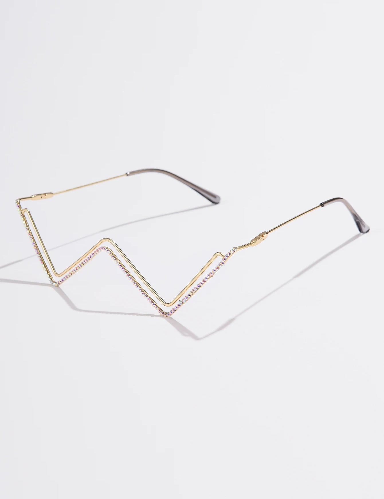 Zovict Violet Crystal Sunglasses by Zovict