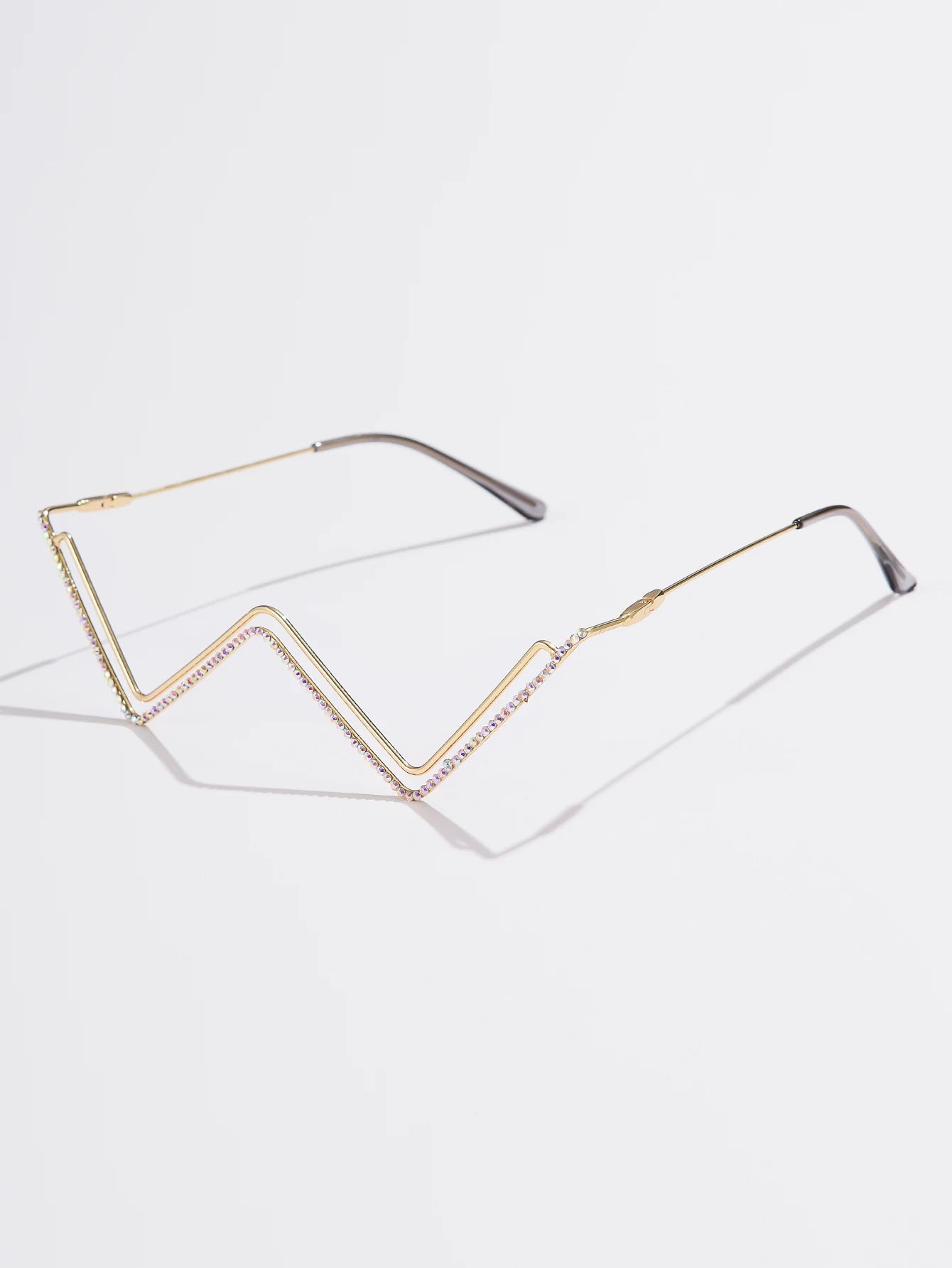 Zovict Violet Crystal Sunglasses by Zovict