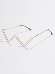 Zovict Violet Crystal Sunglasses by Zovict